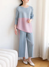 Luxury Plissé Top & Pant Set